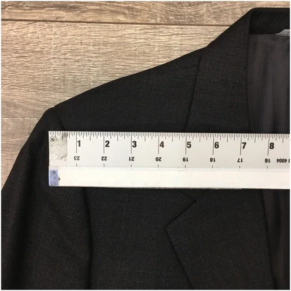 VINTAGE CANALI Mens Wool BlazerSport Coat Casual Jacket Size 42R Classic Suit